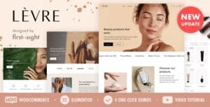 Levre — Beauty Cosmetics Shop WordPress 4.6