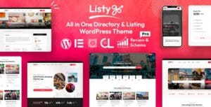 Listygo – Directory & Listing WordPress Theme 1.2.9
