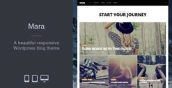 Mara - Beautiful Photo WordPress Blog Theme 2.4.81