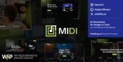Midi - Sound & Music WordPress Theme 1.7