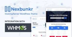 Nexbunker - Hosting/Server WordPress Theme + WHMCS 1.5