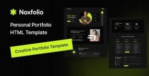 Noxfolio - Personal Portfolio Resume WordPress Theme 1.0.1