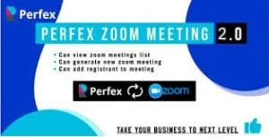 Perfex Zoom Meeting Module 3.0