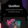 Quollion Colorful Agency Portfolio WordPress Theme
