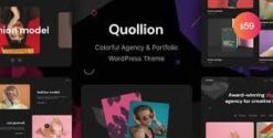 Quollion - Colorful Agency & Portfolio WordPress Theme 1.0.1