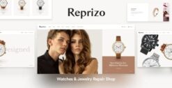 Reprizo - Jewelry & Watch Shop WordPress Theme 1.0.8