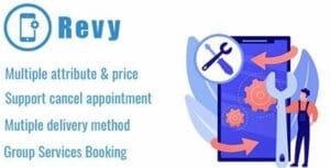 Revy - WordPress booking system for repair service industries 2.1