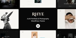 Rhye – AJAX Portfolio WordPress Theme 3.7.0