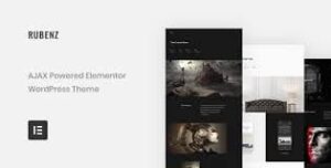 Rubenz – Creative Portfolio AJAX WordPress Theme 2.9.1
