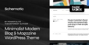 Schematic - Minimalist Blog & Magazine WordPress Theme 1.0.6