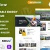 Solar Renewable Energy Elementor WordPress Theme