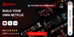 Streamit WP - Video Streaming WordPress Theme 3.4.5