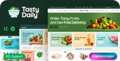 Tasty Daily - Grocery Store & Food WooCommerce Theme 1.8