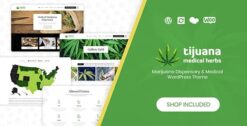Tijuana - Marijuana Dispensary & Medical WordPress Theme 1.6