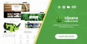 Tijuana - Marijuana Dispensary & Medical WordPress Theme 1.6