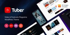 Tuber - Video & Podcast WordPress Theme 1.12