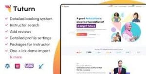 Tuturn - Online tuition and tutor marketplace WordPress Plugin 2.9
