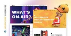 UpCreators - Digital Creators WordPress Theme