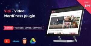Vidi - Video WordPress Plugin 1.3.1