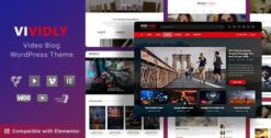 Vividly - Video Blog WordPress Theme 1.5.4