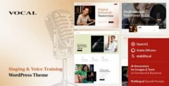 Vocal - Singing & Voice Artist WordPress Theme 1.2.0