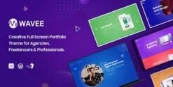 Wavee - Creative Portfolio WordPress Theme 1.3.4