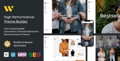 Wooma - Fashion Shop Ecommerce Elementor Theme 1.1.2