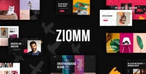 Ziomm - Creative Agency & Portfolio WordPress Theme 1.0.4