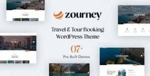 Zourney - Travel Tour Booking WordPress Theme 1.2.2