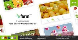 eFarm - A Multipurpose Food & Farm WordPress Theme 2.0.4