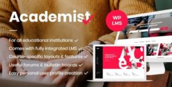 Academist - Education & Learning Management System Theme 1.13