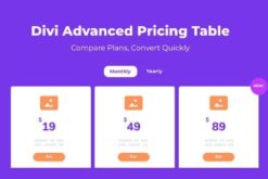 Advanced Pricing Table For Divi 1.0.4