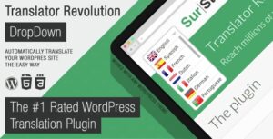 Ajax Translator Revolution DropDown WP Plugin 2.2