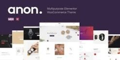 Anon - Multipurpose Elementor WooCommerce Themes 2.2.10