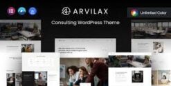 Arvilax - Business Consulting WordPress Theme 1.0.6