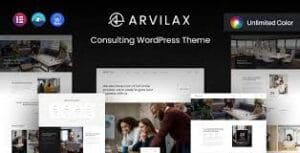 Arvilax - Business Consulting WordPress Theme 1.0.6