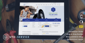 Auto Mechanic WordPress Theme | Business 22.6
