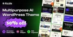 Azzle - SaaS & Tech Startup Elementor WordPress Theme 1.0.4