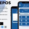 BLUEPOS Offline Android Mobile Point of sale POS With Online Admin Backend API Syncronize