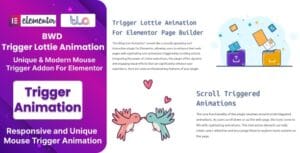BWD Trigger Lottie Animation Addon For Elementor 1.4