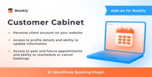 Bookly Customer Cabinet (Add-on) 6.3