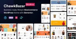 ChawkBazar - Elementor Lifestyle and Fashion Ecommerce Theme 2.7