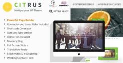 Citrus - One Page WordPress 3.5
