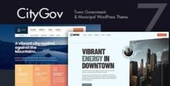 CityGov - City Government & Municipal WordPress Theme 6.2