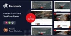Constech – Construction WordPress Theme