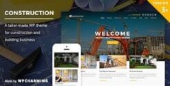 Construction WordPress Theme 3.9