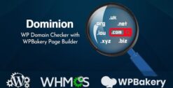 Dominion - WP Domain Checker with WPBakery Page Builder 1.9.6