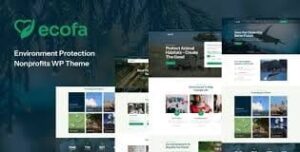 Ecofa - Environment Protection Nonprofits WordPress Theme 1.0.6