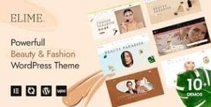 Elime - Multipurpose Cosmetics & Fashion WordPress Theme 1.0.4