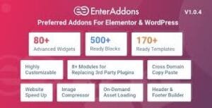 Enter Addons Pro | Preferred Addons For Elementor And WordPress 1.0.4